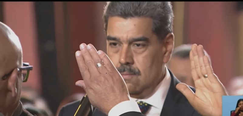 Rindió protesta Nicolás Maduro como presidente de Venezuela por tercer periodo consecutivo