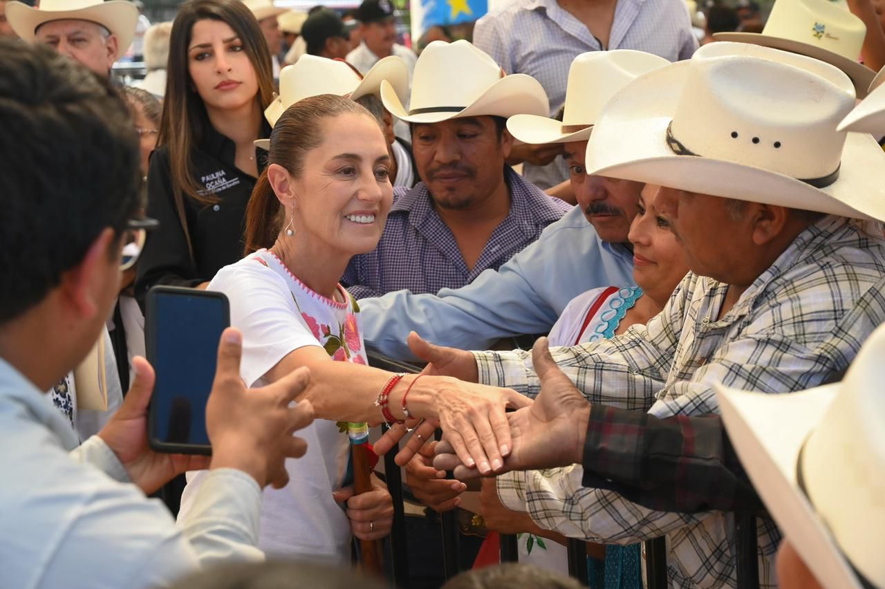 Crece respaldo a la presidenta Claudia Sheinbaum en mayo; 72% aprueba su desempeño