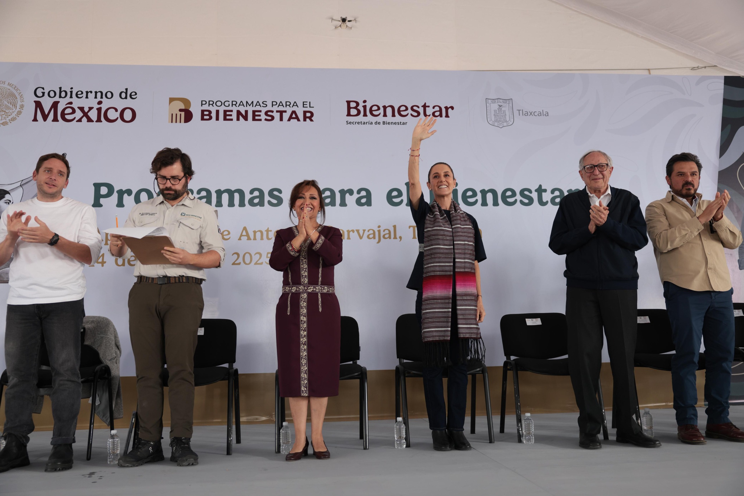 Beneficiarán Programas del Bienestar a 350 mil hogares en Tlaxcala durante 2025