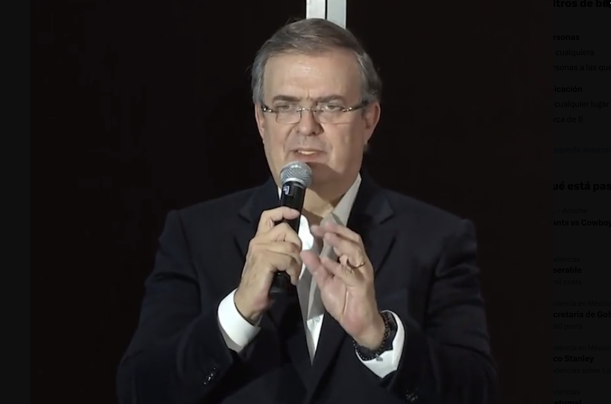 Iniciará Marcelo Ebrard gira nacional tras impugnar proceso de Morena