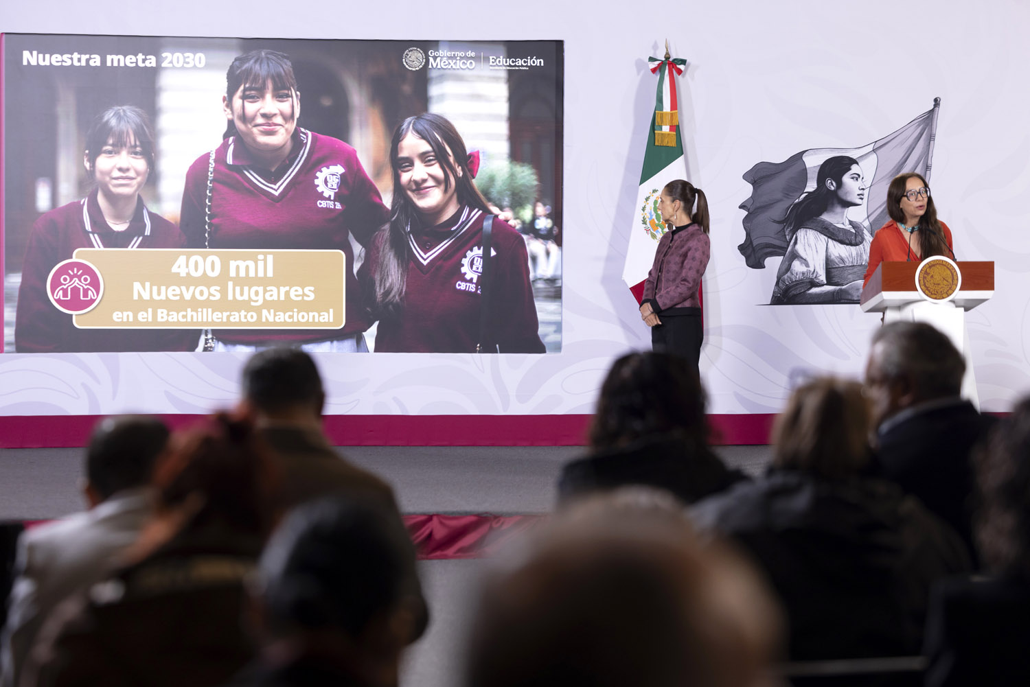Amplía Gobierno de México a 400 mil los espacios para ingresar a Educación Media Superior