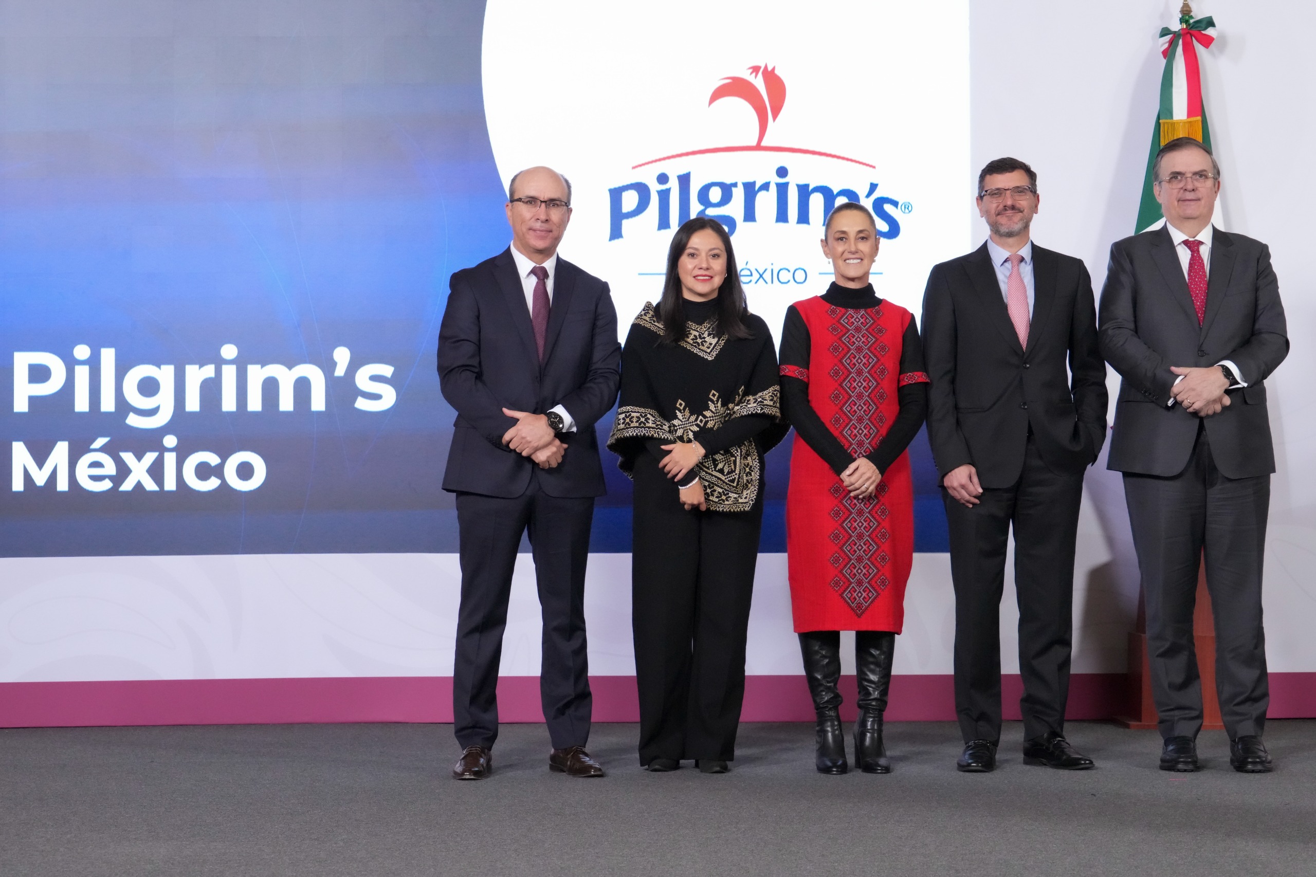 Anuncia Claudia Sheinbaum inversión de Pilgrim's Pride por 1,300 mdd en México y la creación de 20 mil empleos