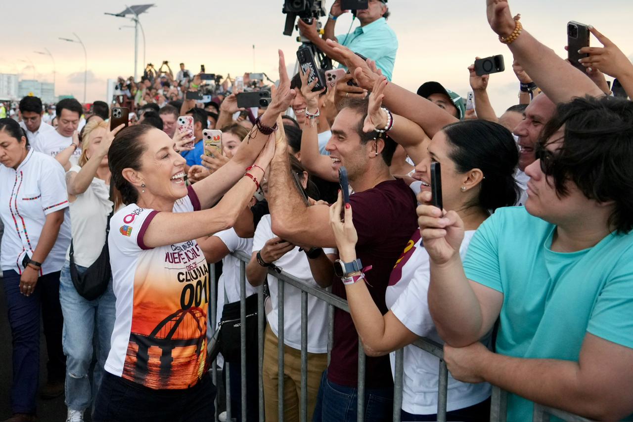 Alcanza Claudia Sheinbaum aprobación de 71% durante abril; Sonora, Guerrero e Hidalgo estados con mayor respaldo
