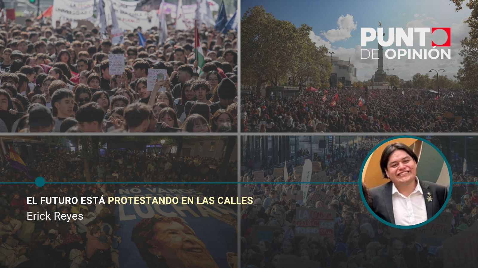 El futuro está protestando en las calles