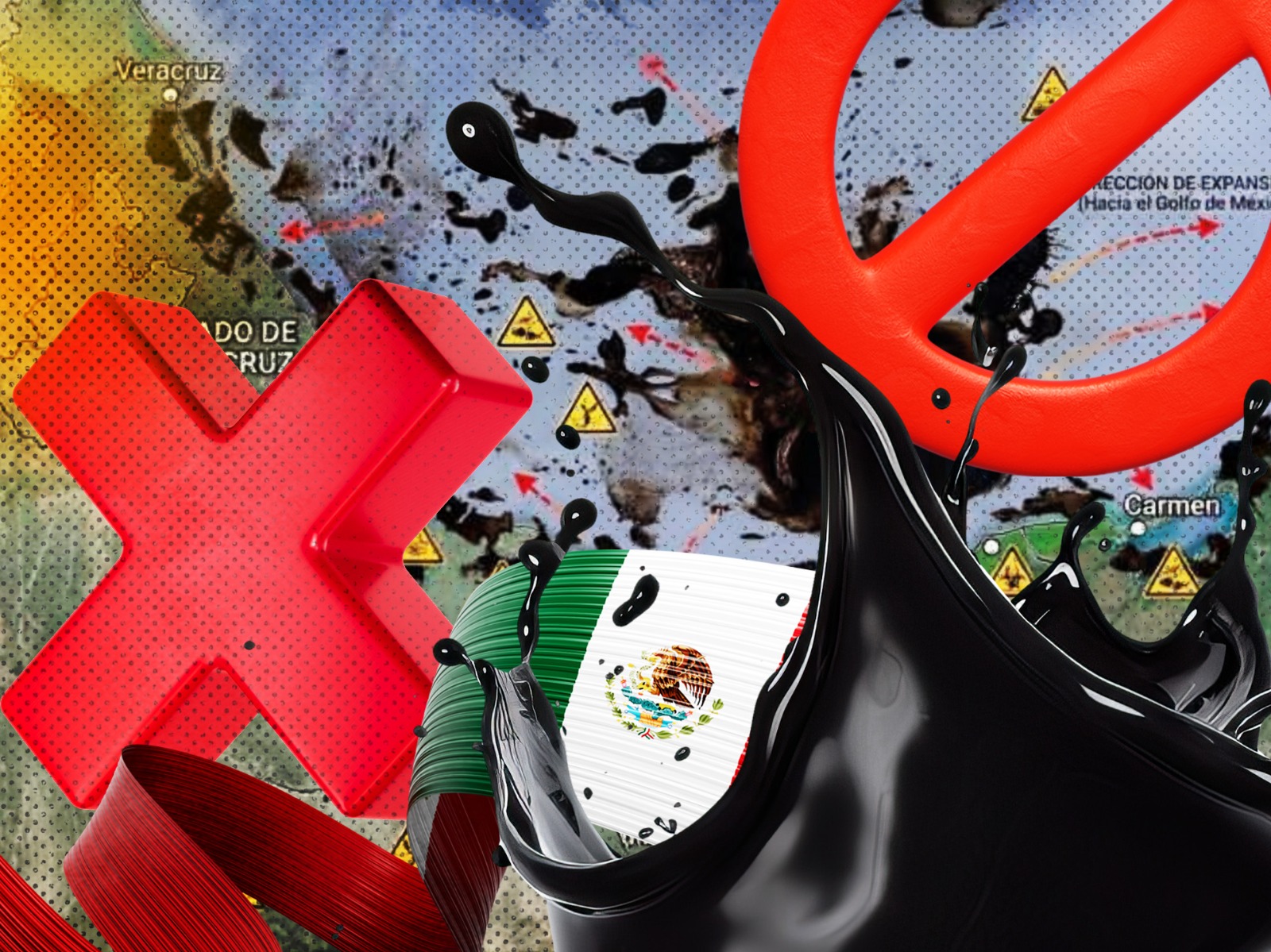 Revela análisis técnico-satelital inexistencia de derrame masivo de hidrocarburos en el Sureste del Golfo de México