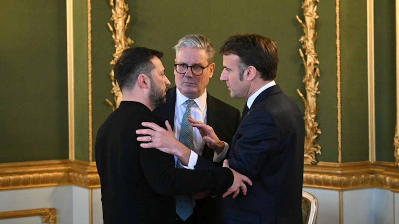 Respaldan Reino Unido y Francia a Zelensky durante la cumbre de aliados de Ucrania