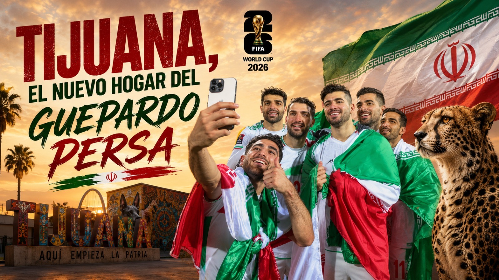 Tijuana, el nuevo hogar del Guepardo Persa: cuando EU no quiso a Irán, México le abrió los brazos