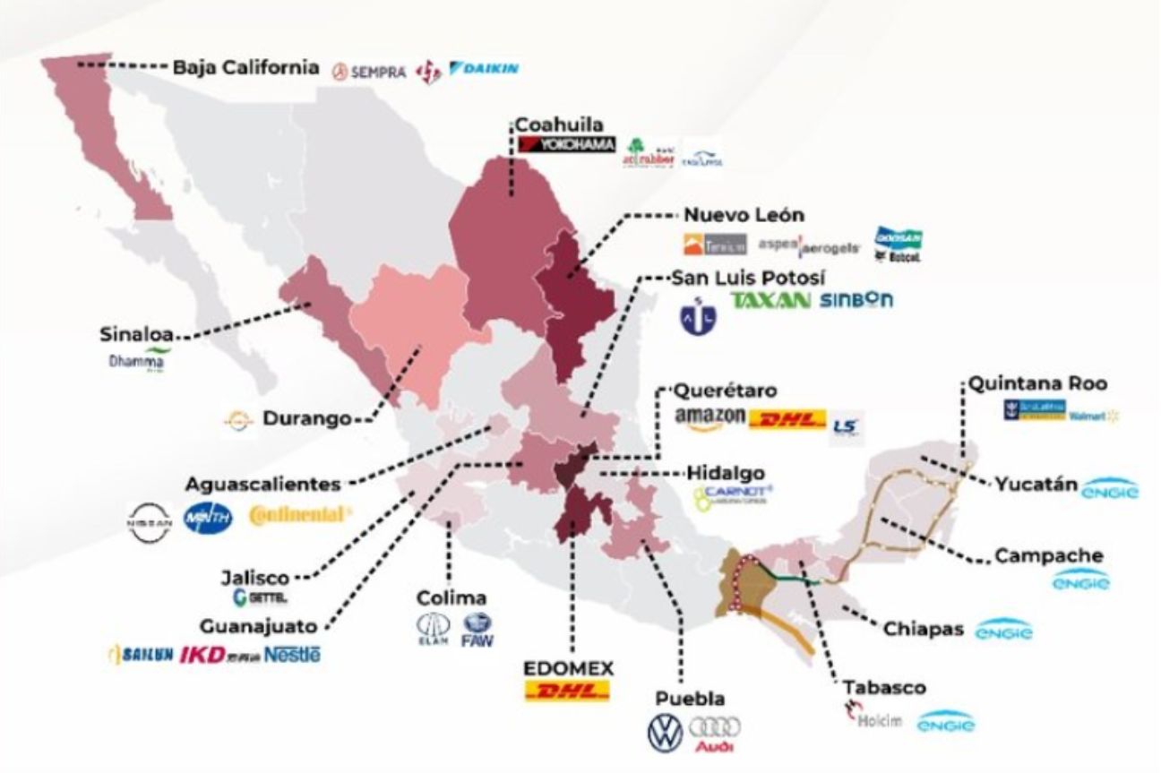 Incrementa la expectativa de inversión extranjera en México durante el primer semestre de 2024