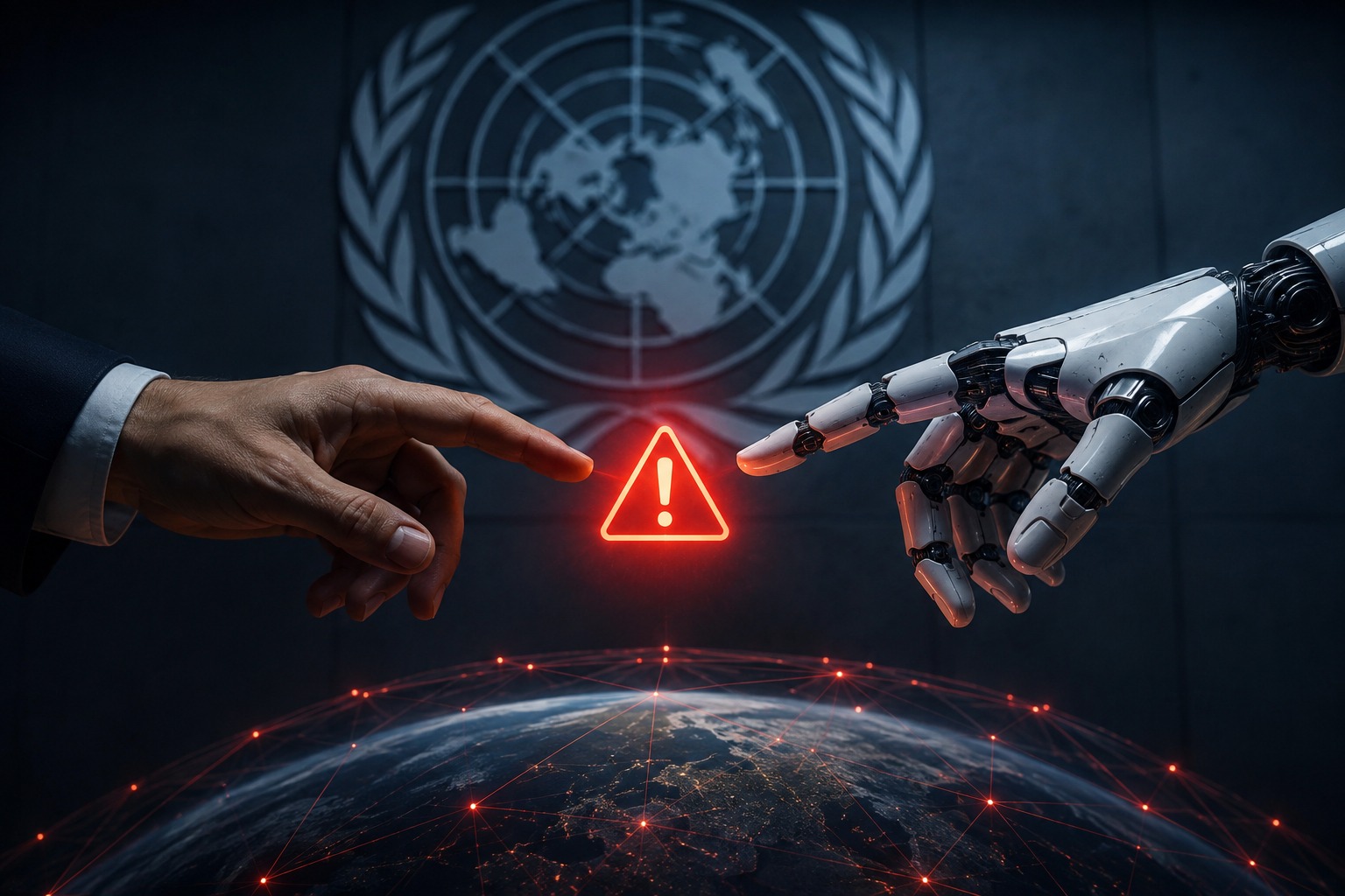 Advierte ONU que una IA sin regulación podría representar "un riesgo existencial para la humanidad"