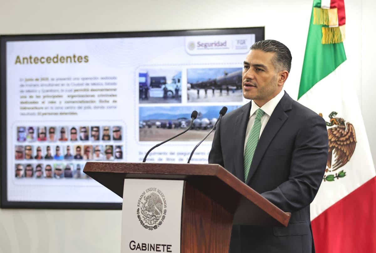 Desmantelan autoridades mexicanas una red de contrabando de hidrocarburos