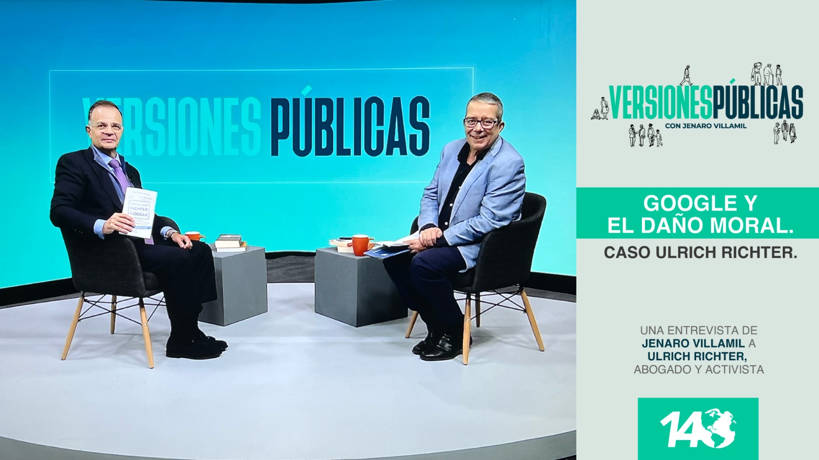 Relata Ulrich Richter Morales su travesía legal en contra de Google