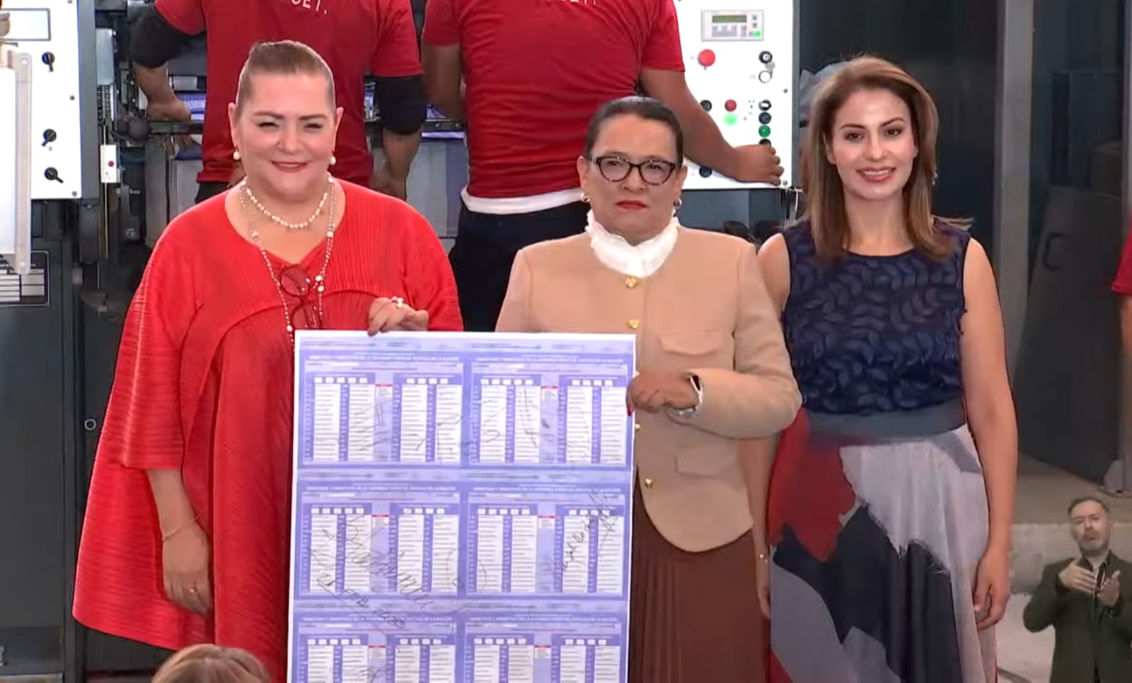 Inicia impresión de las boletas electorales que se utilizarán en la Elección Judicial