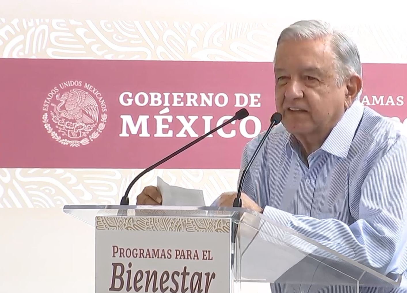 Entregó el presidente López Obrador los avances de los programas de Bienestar en el Valle de Chalco, Estado de México