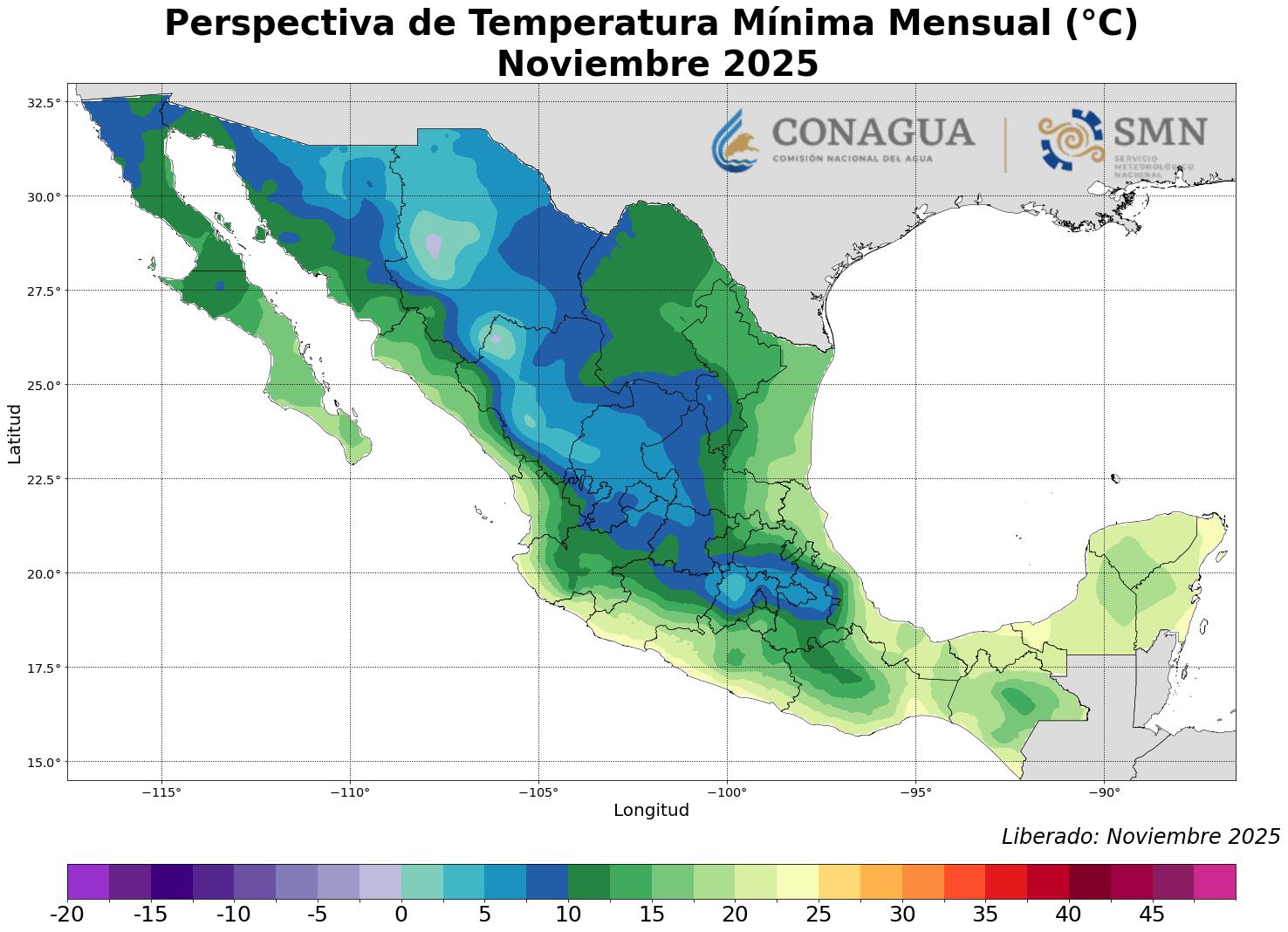 Provocará frente Frío 15 lluvias y vientos fuertes en el norte del país