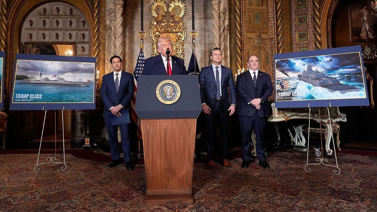 Anuncia Donald Trump la construcción de dos buques “los más poderosos jamás construidos” con un costo de 26 mil millones de dólares