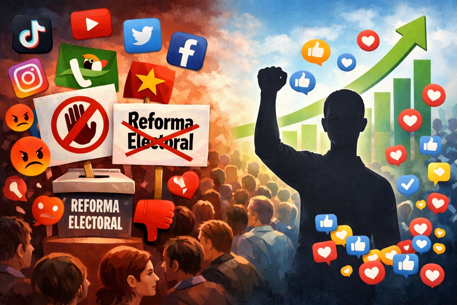 Revela reporte de MilenIA rechazo a aliados de Morena tras freno a Reforma Electoral, mientras la popularidad de Sheinbaum va en aumento