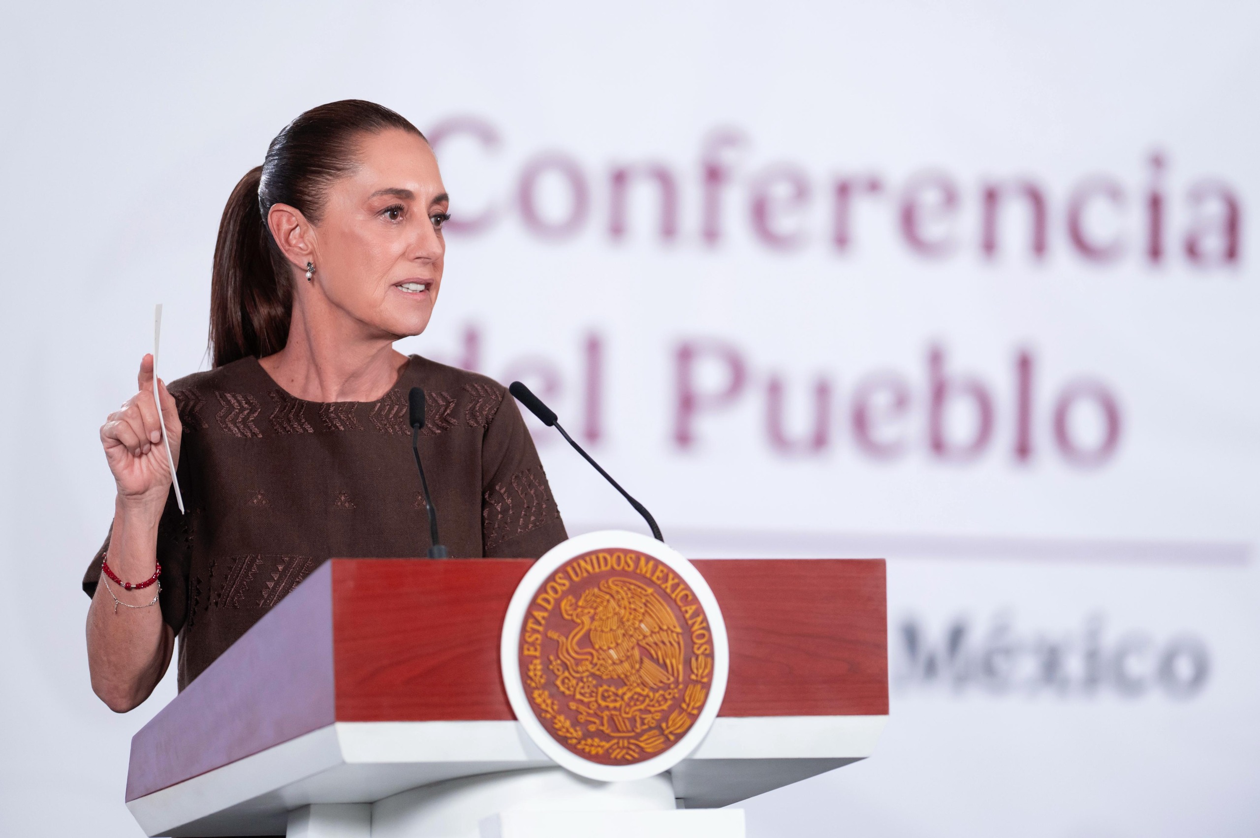 Defiende Claudia Sheinbaum soberanía nacional y llama a mantener la unidad del país