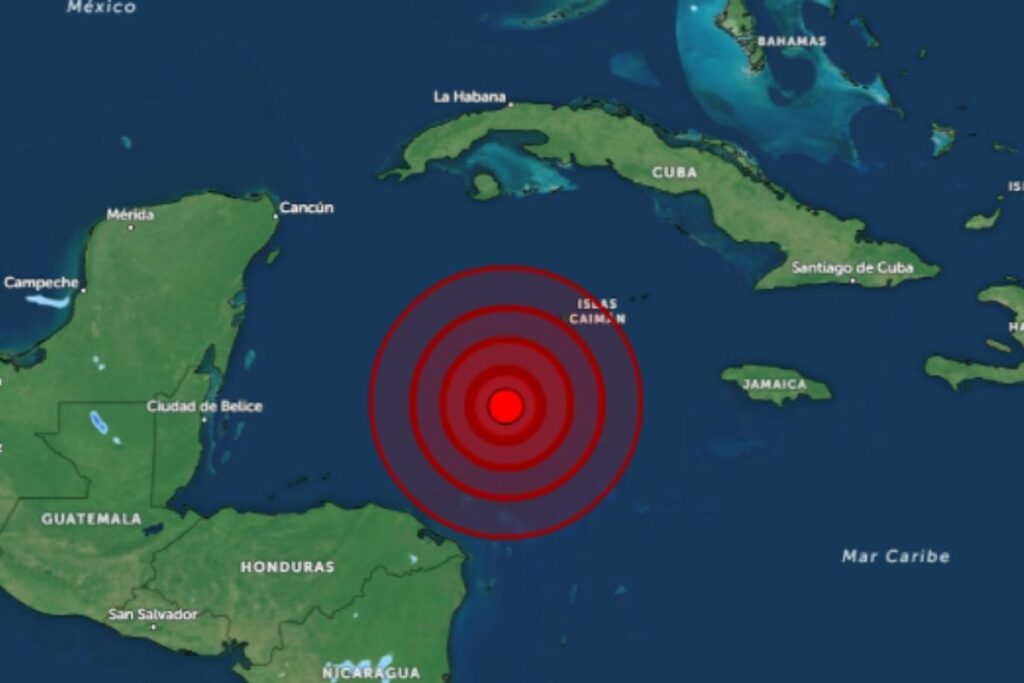Activan protocolos de Protección Civil en Quintana Roo tras sismos de 7.6 y 8.0 frente a las costas de Honduras