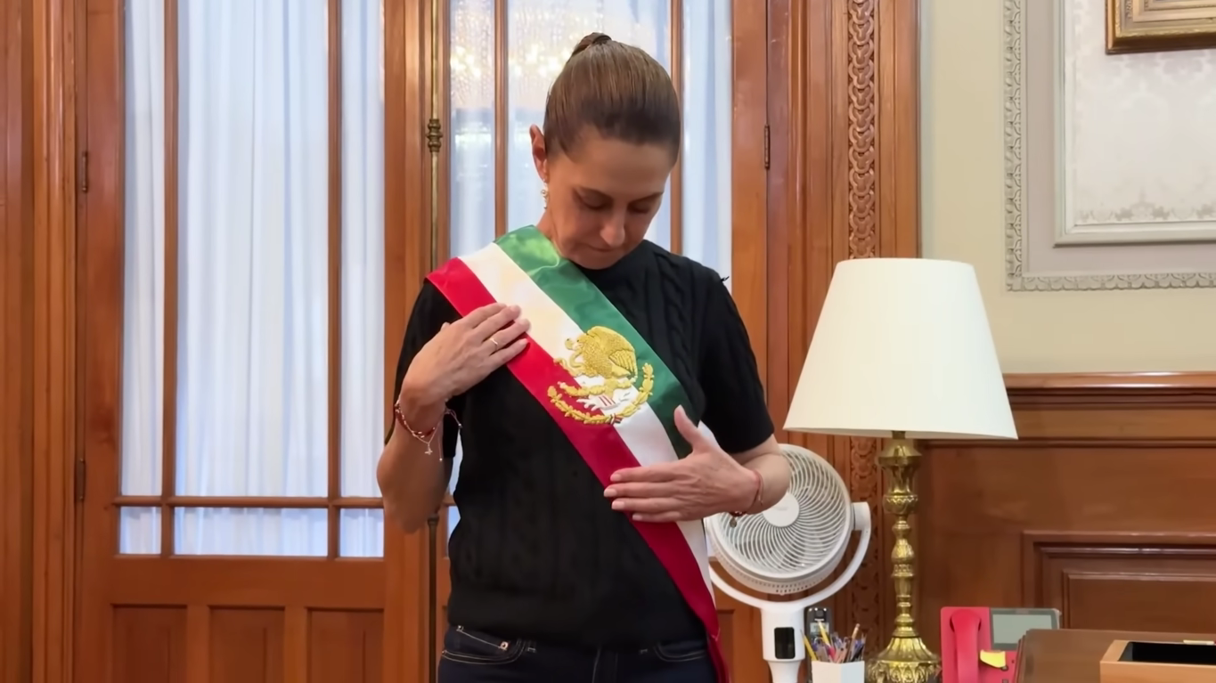 Claudia Sheinbaum primera mujer presidenta en encabezar el Grito de Independencia