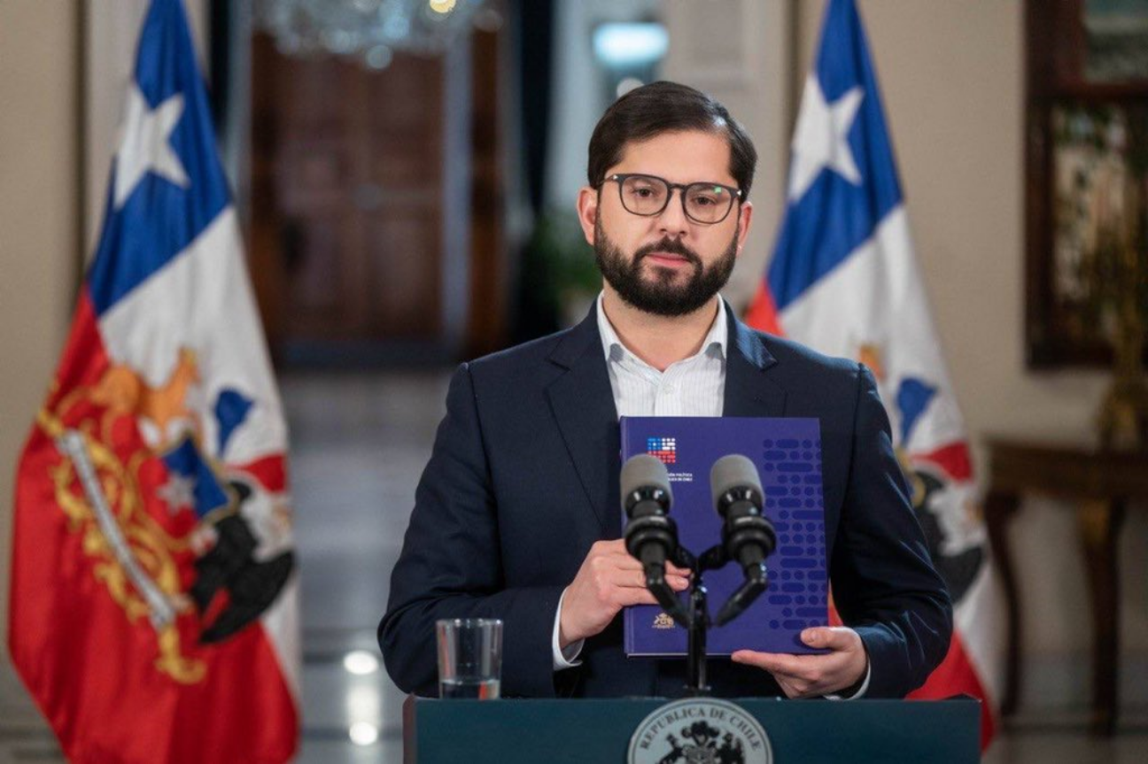 Anuncia Gabriel Boric que la Nueva Constitución será sometida a plebiscito