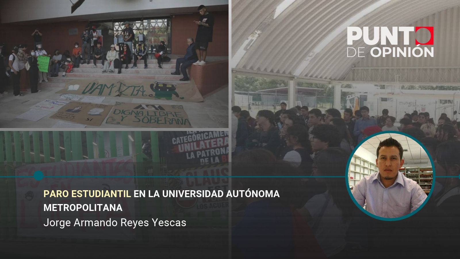 Paro estudiantil en la Universidad Autónoma Metropolitana