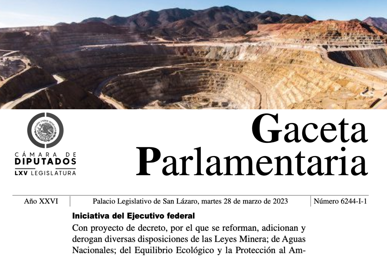 Envía AMLO propuesta de reforma para frenar el extractivismo minero y garantizar los derechos de comunidades indígenas y afromexicanas