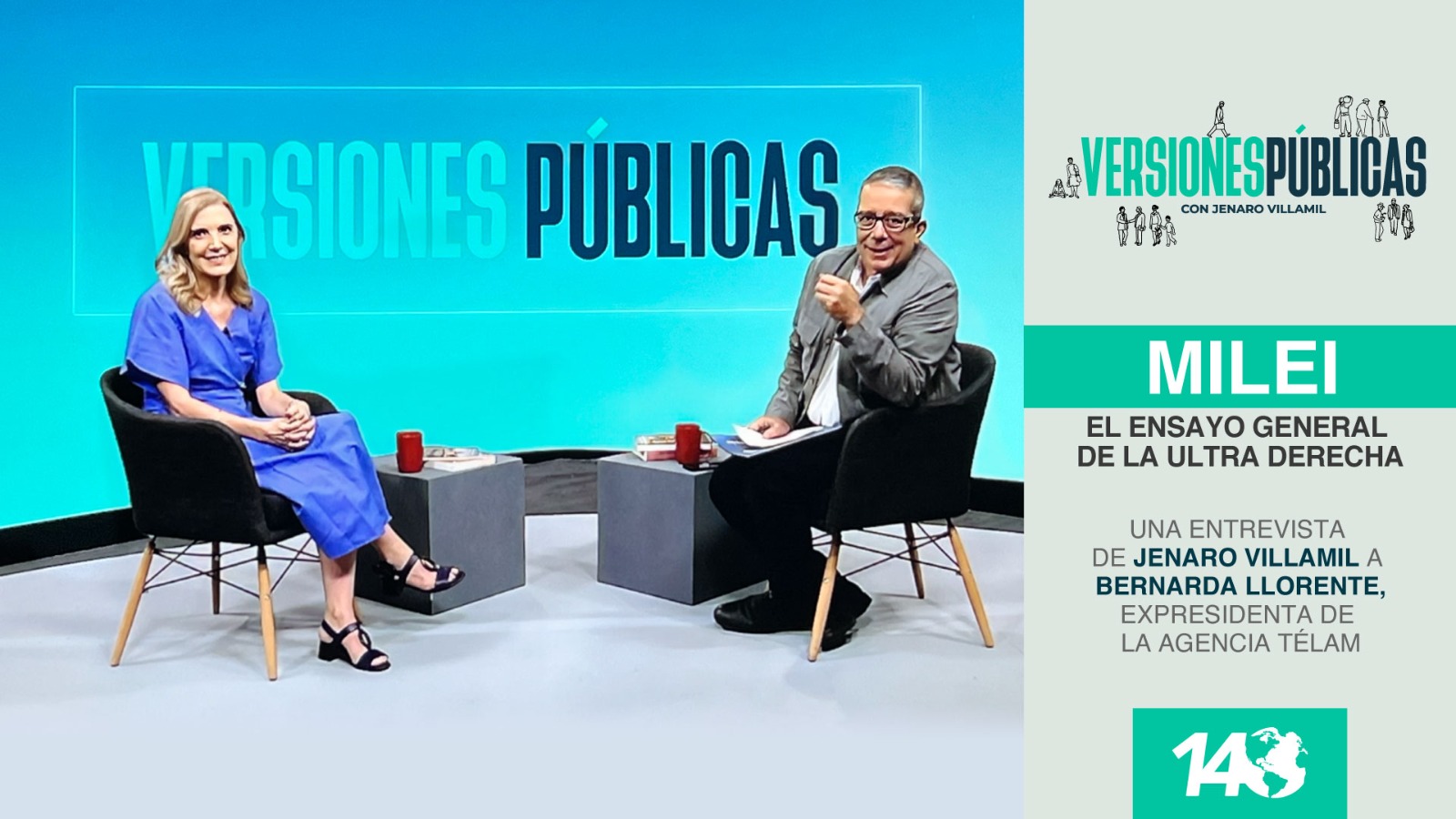 Tras el cierre de Télam "se ha perdido el valor de la verdad en Argentina": Bernarda Llorente