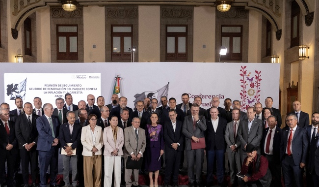 Se mantiene canasta básica en $910; Gobierno y productores renuevan PACIC ante presión inflacionaria