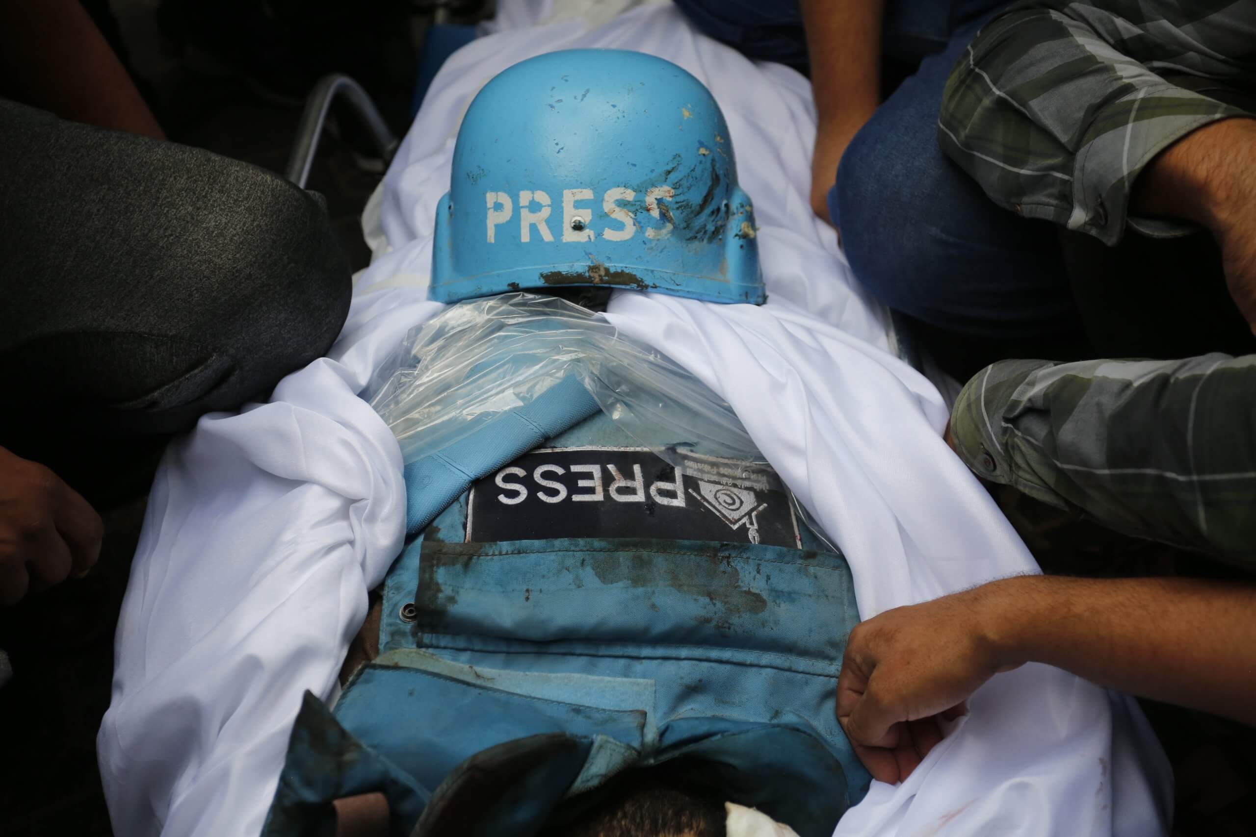 Asesina Israel a tres periodistas en Gaza; suman al menos 260