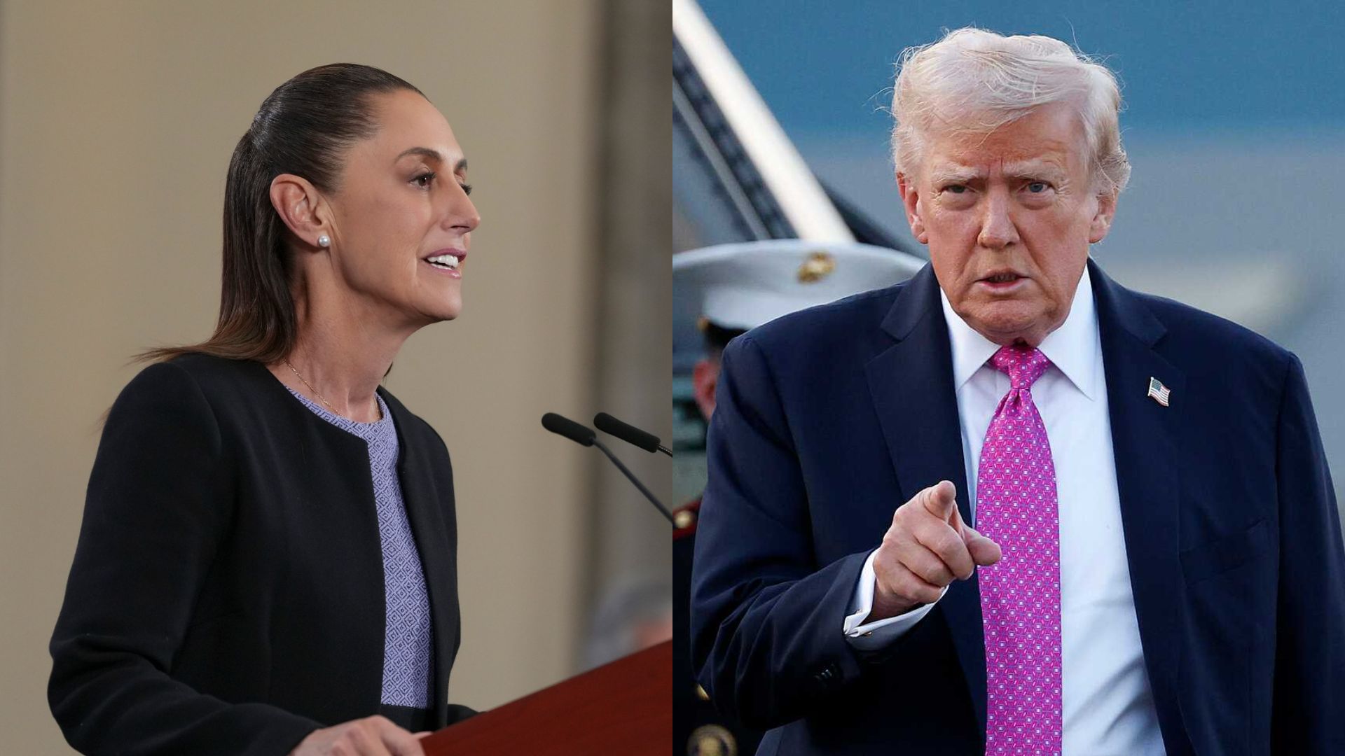 Destacan medios internacionales llamada entre Trump y la presidenta Sheinbaum