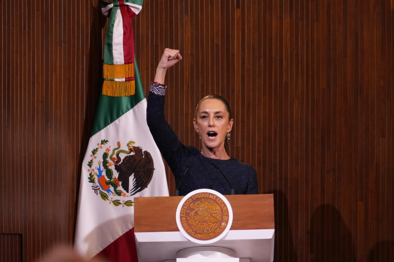 Reconoce Sheinbaum Pardo a migrantes mexicanos en Estados Unidos y defiende a la soberanía del país