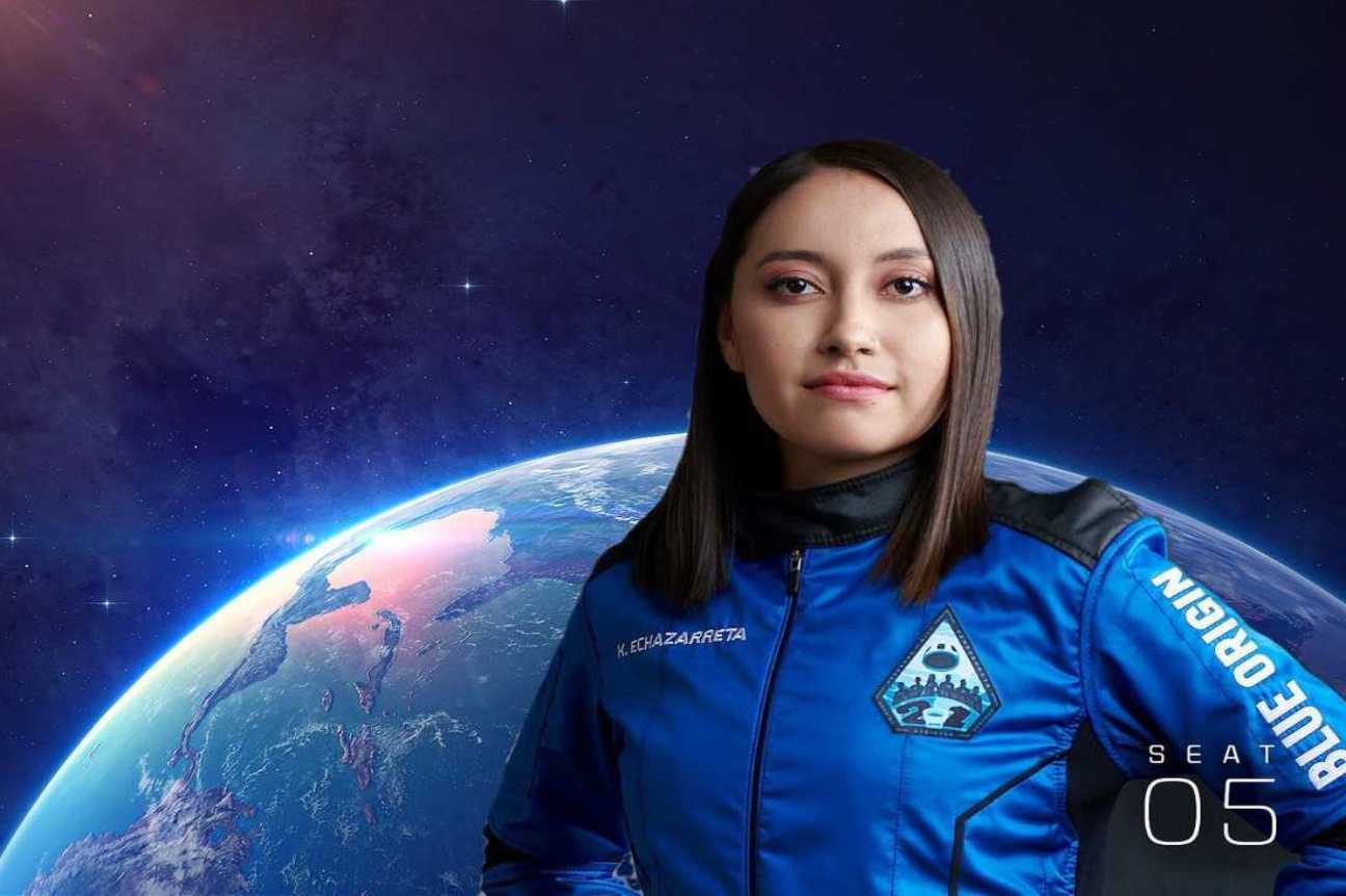 Katya Echazarreta se convirtió en la primera mujer mexicana en el espacio