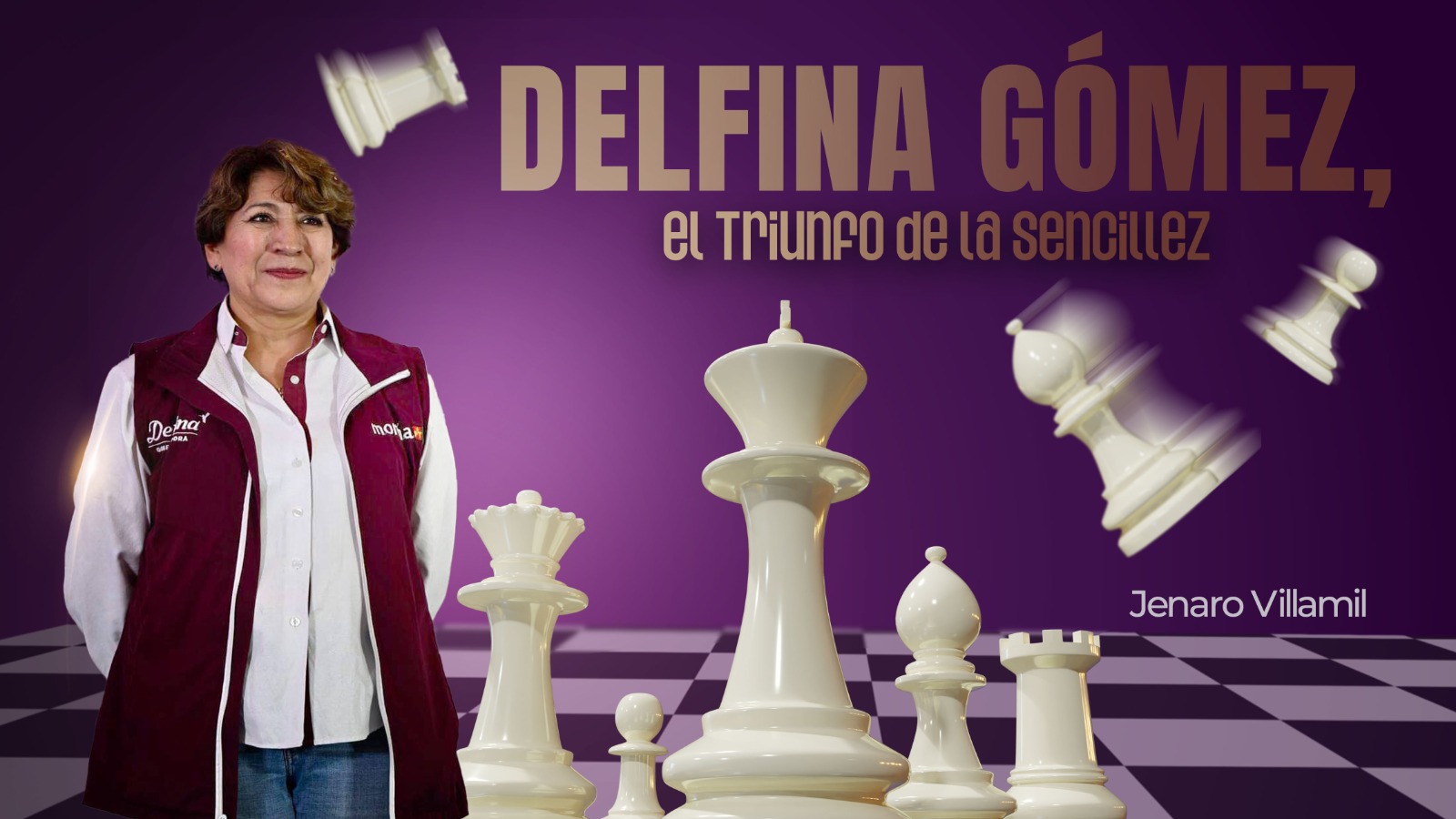 Semblanza: Delfina Gómez, el Triunfo de la Sencillez