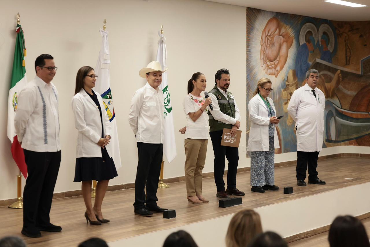 Inaugura Claudia Sheinbaum Hospital General del IMSS en Hermosillo