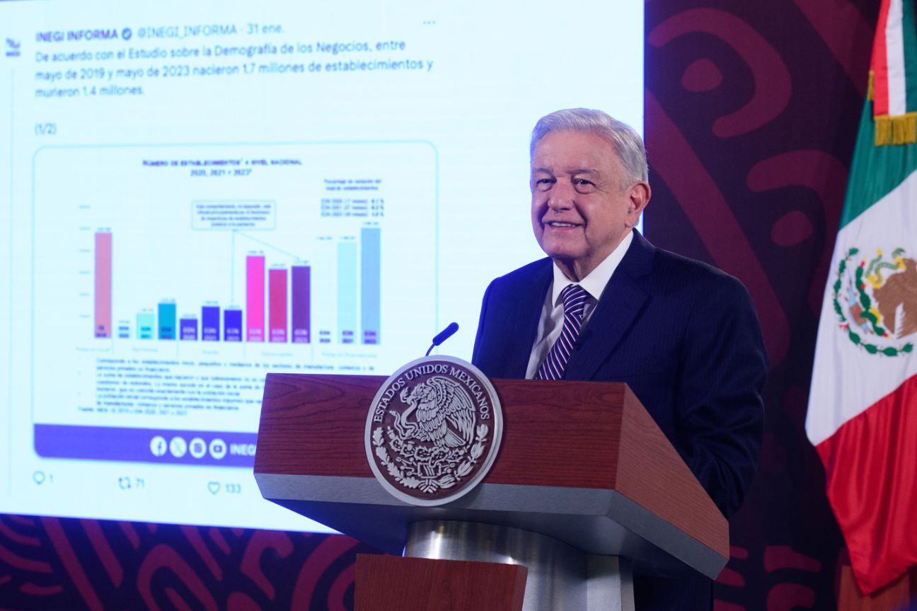 “Está bien la economía, el país está progresando": López Obrador