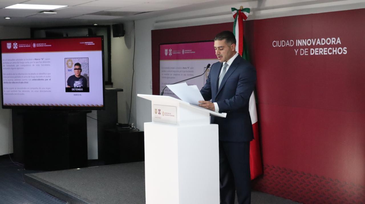 Presentan avances en las investigaciones del robo en la joyería de Plaza Antara