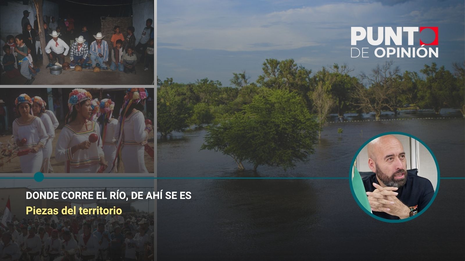 Donde corre el río, de ahí se es